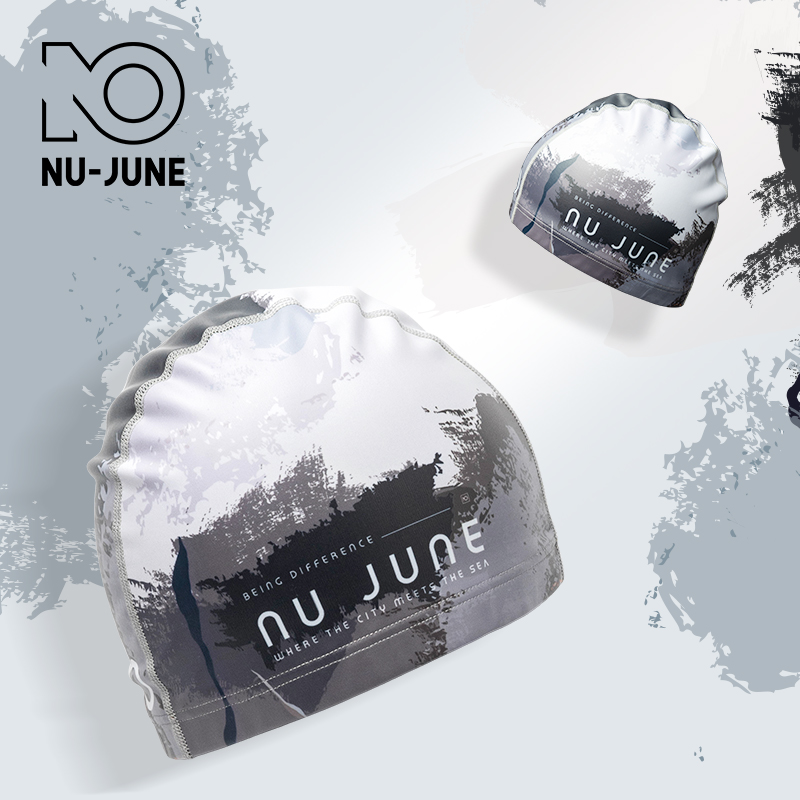 Swim Hat Silicone - Nujuin – bonnet de bain à