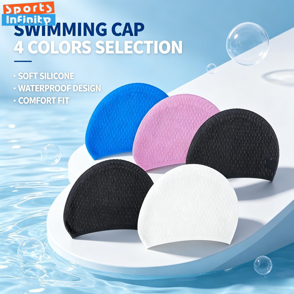 Bonnet de bain en silicone pou - Swim Hat Silicone avis et prix