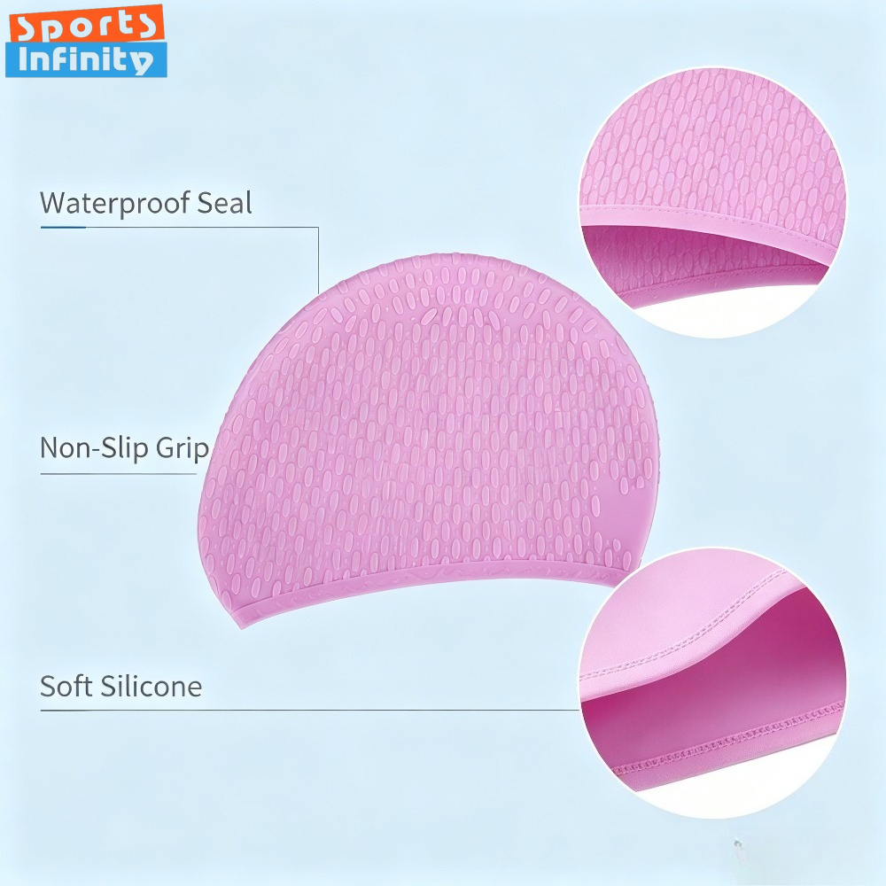 Bonnet de bain en silicone pou - Swim Hat Silicone avis et prix